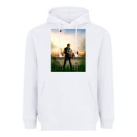 White green arrow Heavyweight Hoodie - lanVoArt