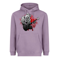 Lavender Guitar Player Gift Guitarist Guitar Heavyweight Hoodie - lanVoArt