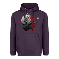 Plum Guitar Player Gift Guitarist Guitar Heavyweight Hoodie - lanVoArt