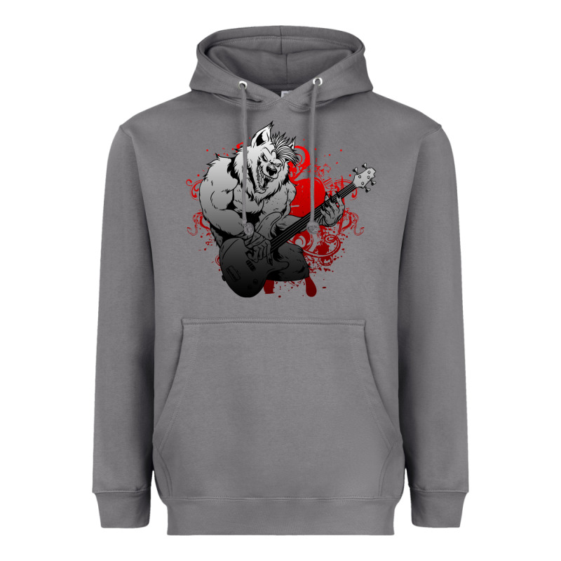 Guitar Player Gift Guitarist Guitar Heavyweight Hoodie by lanVoArt | Teevron