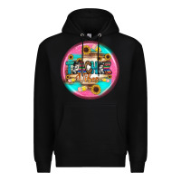 Black teacher vibe earrings Premium Hoodie - BundleAndBundleShop
