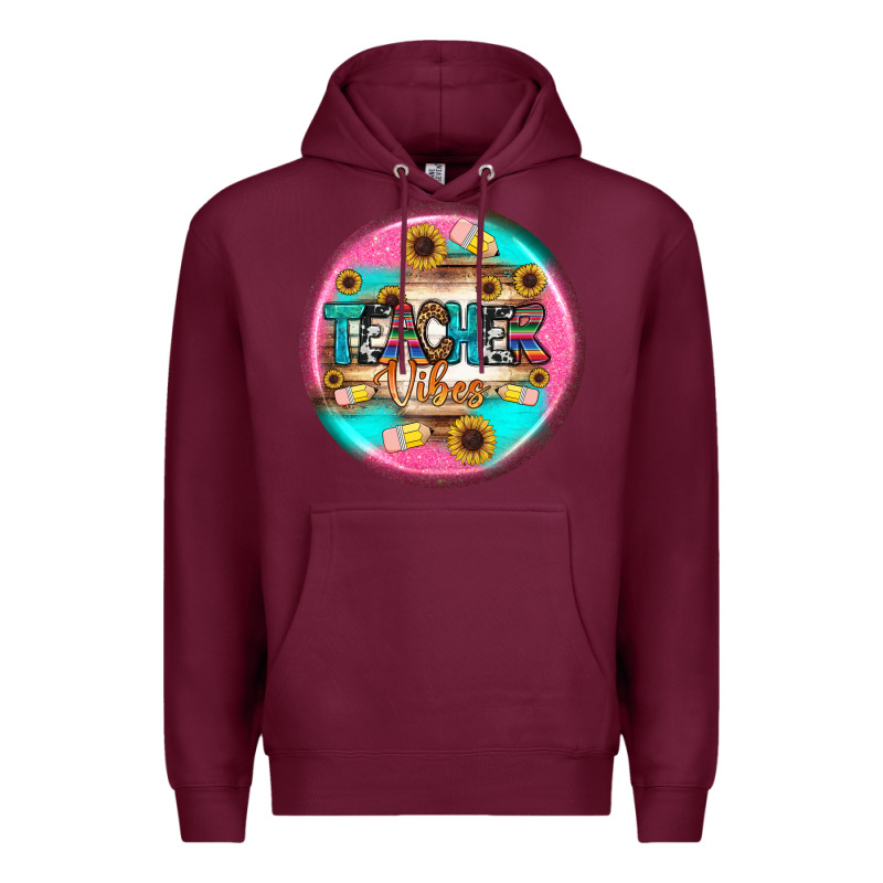 Teacher Vibe Earrings Premium Hoodie by BundleAndBundleShop | Teevron