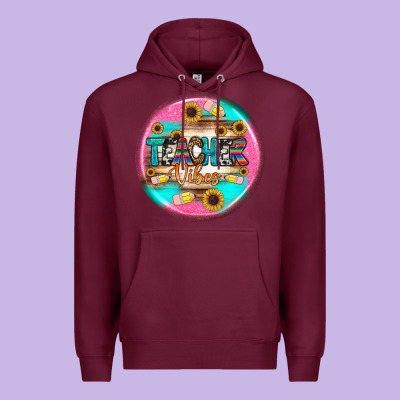 Teacher Vibe Earrings Premium Hoodie Designed By Bundleandbundleshop