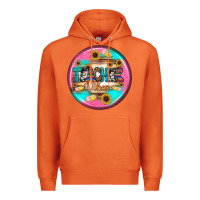 Carrot teacher vibe earrings Premium Hoodie - BundleAndBundleShop