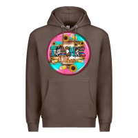 Coffee teacher vibe earrings Premium Hoodie - BundleAndBundleShop