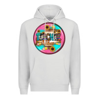 Dove Grey teacher vibe earrings Premium Hoodie - BundleAndBundleShop