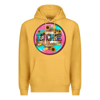 Mustard teacher vibe earrings Premium Hoodie - BundleAndBundleShop