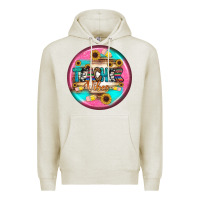 Oatmeal Heather teacher vibe earrings Premium Hoodie - BundleAndBundleShop
