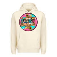 Sandshell teacher vibe earrings Premium Hoodie - BundleAndBundleShop