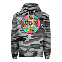 Slate Camo teacher vibe earrings Premium Hoodie - BundleAndBundleShop