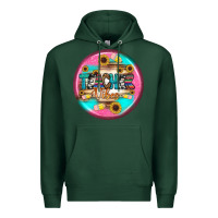 Sports Green teacher vibe earrings Premium Hoodie - BundleAndBundleShop