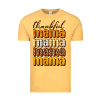 Vintage Mustard Thankful mama Vintage Tee - NancyCooperArtShop