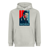 Moon Dust norm macdonald political poster Heavyweight Hoodie - lanVoArt