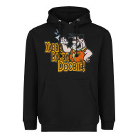 Black yabba dabba doobie! Heavyweight Hoodie - lanVoArt