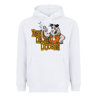 White yabba dabba doobie! Heavyweight Hoodie - lanVoArt