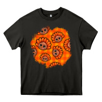 Asphalt Thanksgiving Turkey With Tartan Patch Heavy Core Tee - BundleAndBundleShop