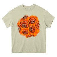 Mossy Thanksgiving Turkey With Tartan Patch Heavy Core Tee - BundleAndBundleShop