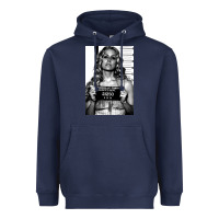 Navy the devils rejects mugshot 21250   sheri moon Heavyweight Hoodie - lanVoArt