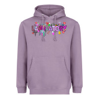 Lavender Valentine Laboratory Heavyweight Hoodie - CowhideDigitalArt