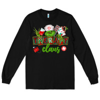 Black therapy claus Long Sleeve Tee - CowGirlArtShop