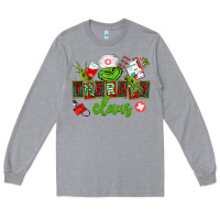 Heather Grey therapy claus Long Sleeve Tee - CowGirlArtShop