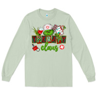 Matcha therapy claus Long Sleeve Tee - CowGirlArtShop