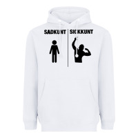 White zyzz sadkunt sickkunt gym bodybuilding motivational aesthetic veni vid Heavyweight Hoodie - lanVoArt