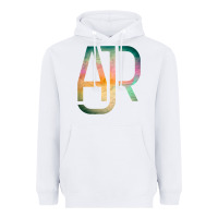 White ajr Heavyweight Hoodie - lanVoArt