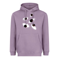 Lavender weirdcore staring Heavyweight Hoodie - lanVoArt