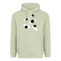 Matcha weirdcore staring Heavyweight Hoodie - lanVoArt