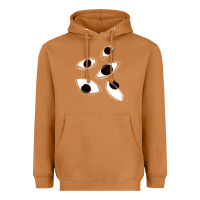 Meerkat weirdcore staring Heavyweight Hoodie - lanVoArt