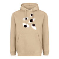 Mushroom weirdcore staring Heavyweight Hoodie - lanVoArt