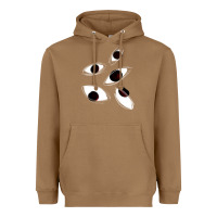Toasted Coconut weirdcore staring Heavyweight Hoodie - lanVoArt