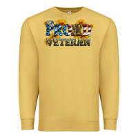 Antique Gold proud veteran boots and hats Premium Sweatshirt - Artiststas