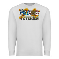 Dove Grey proud veteran boots and hats Premium Sweatshirt - Artiststas