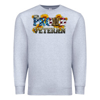 Heather Grey proud veteran boots and hats Premium Sweatshirt - Artiststas