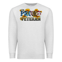 Oatmeal Heather proud veteran boots and hats Premium Sweatshirt - Artiststas