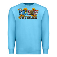 Ocean Blue proud veteran boots and hats Premium Sweatshirt - Artiststas