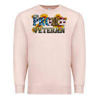 Pale Pink proud veteran boots and hats Premium Sweatshirt - Artiststas