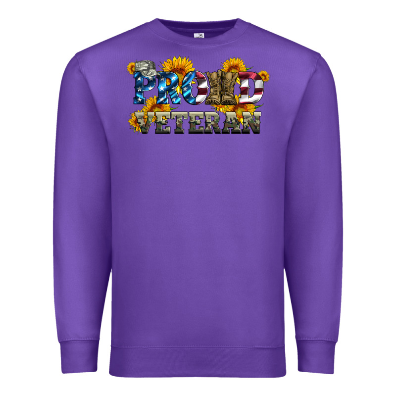 Proud Veteran Boots And Hats Premium Sweatshirt by Artiststas | Teevron