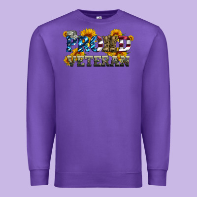Proud Veteran Boots And Hats Premium Sweatshirt Designed By Artiststas