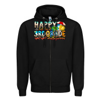 Black name farewell 3rd grade  hello summer Zipper Hoodie - CowhideDigitalArt