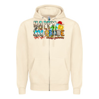 Sandshell name farewell 3rd grade  hello summer Zipper Hoodie - CowhideDigitalArt