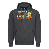 Smoke name farewell 3rd grade  hello summer Zipper Hoodie - CowhideDigitalArt