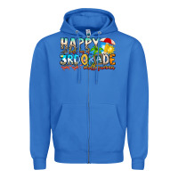 True Royal name farewell 3rd grade  hello summer Zipper Hoodie - CowhideDigitalArt