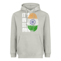 Moon Dust IT'S IN MY DNA India Flag Indian Heavyweight Hoodie - lanVoArt