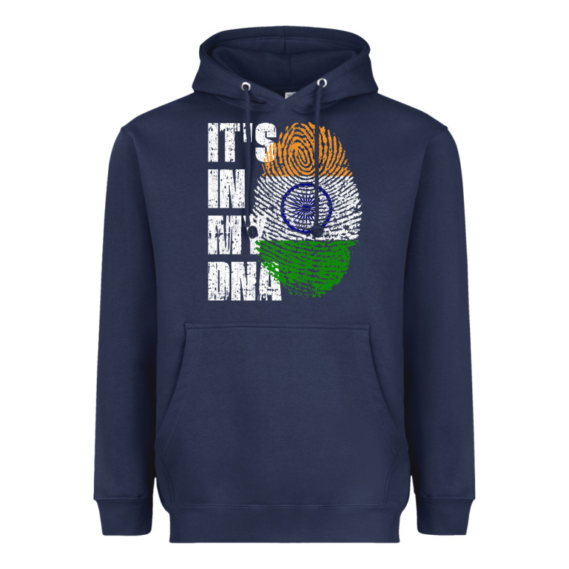It's In My Dna India Flag Indian Heavyweight Hoodie by lanVoArt | Teevron