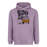 Lavender old dominion one man Heavyweight Hoodie - lanVoArt