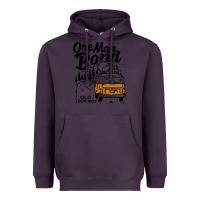Plum old dominion one man Heavyweight Hoodie - lanVoArt