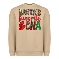 Mushroom Santa's Favorite Cna Heavyweight Sweatshirt - BundleAndBundleShop